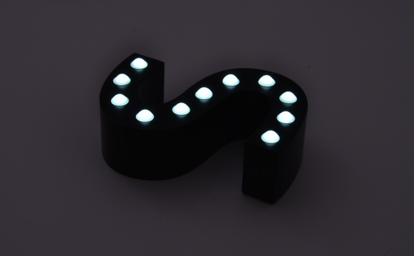 水母灯发光字（夜光）